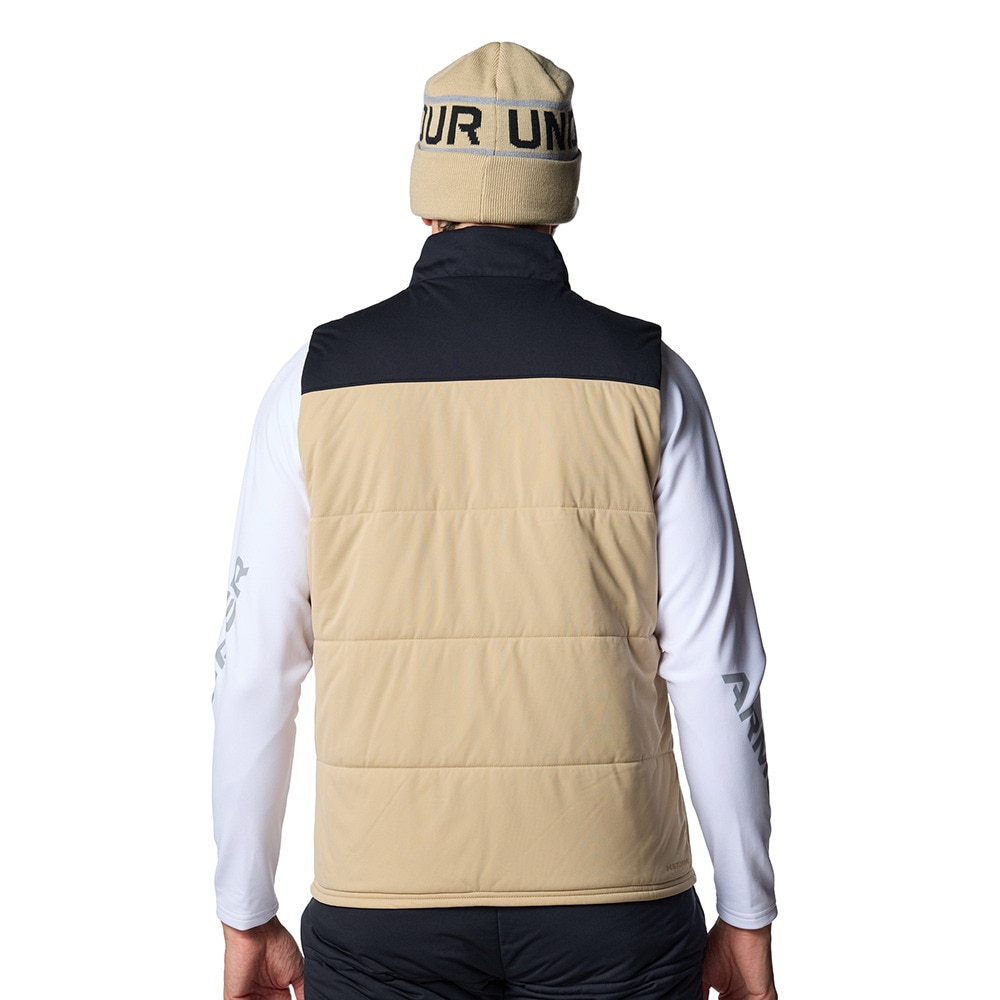 アンダーアーマー（UNDER ARMOUR）（メンズ）ゴルフウェア アウター DRIVE PRO INSULATED フルジップ 中綿ベスト 6007925 234