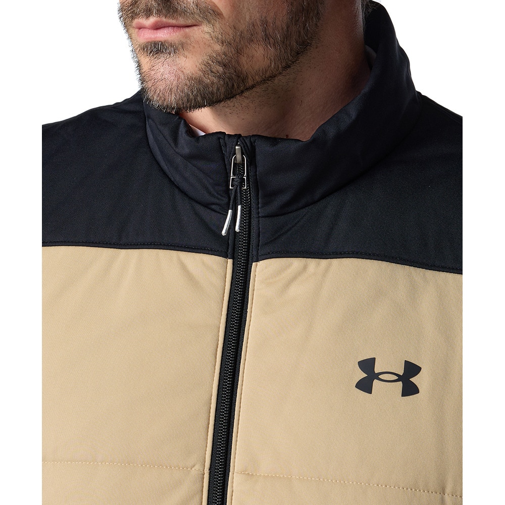 アンダーアーマー（UNDER ARMOUR）（メンズ）ゴルフウェア アウター DRIVE PRO INSULATED フルジップ 中綿ベスト 6007925 234