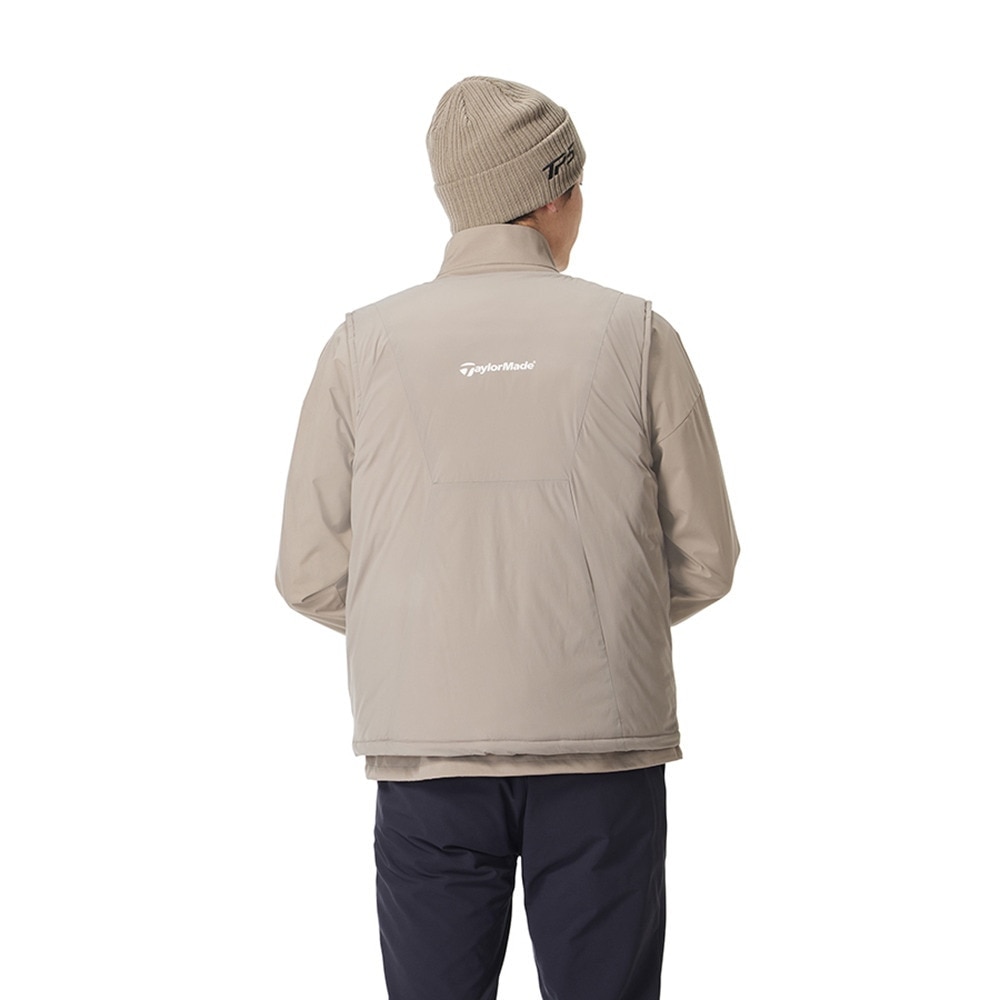 サイズ:M TAYLOR MADE テーラーメイド 中綿ベスト レッド系 サイズ:M TAYLOR MADE テーラーメイド 中綿ベスト レッド系