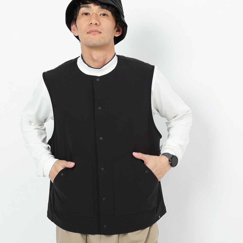 プーマ（PUMA）（メンズ）ゴルフウェア アウター 防寒 ベスト 694441