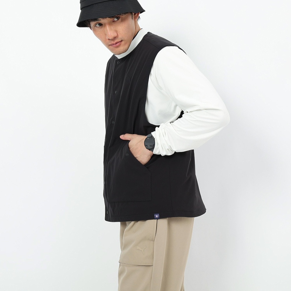 プーマ（PUMA）（メンズ）ゴルフウェア アウター 防寒 ベスト 694441