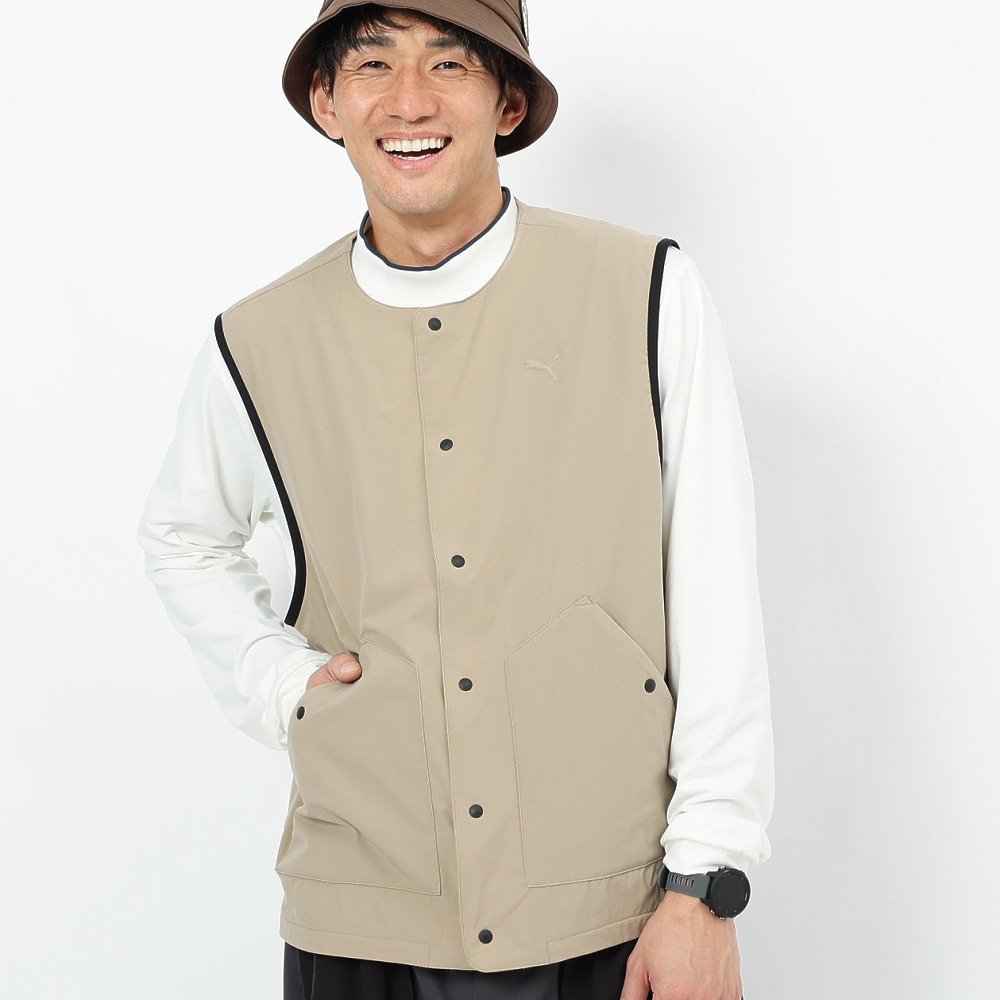 プーマ（PUMA）（メンズ）ゴルフウェア PGC ベスト 694441-03 | ゴルフ