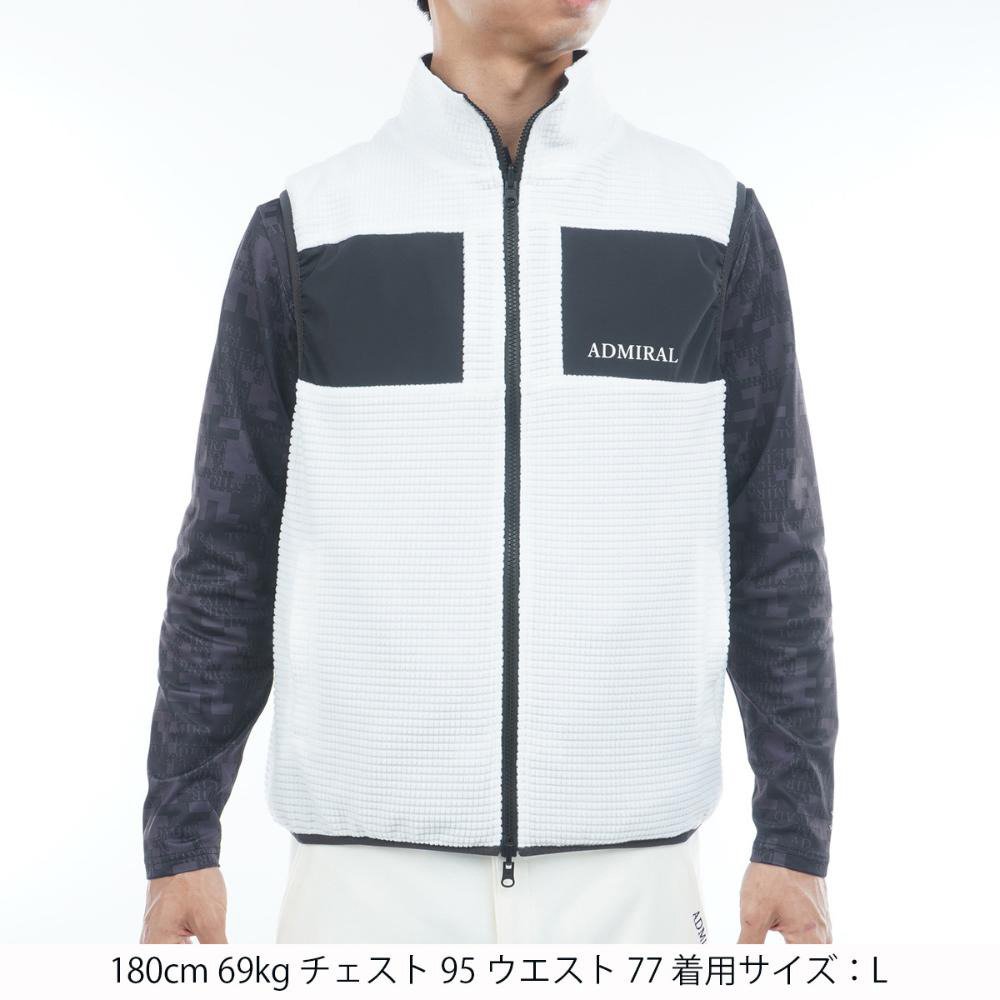 ADMRIAL ゴルフフルジップジャケット Admiral Golf アドミラル ゴルフ リバーシブル ウィンドブレーカー