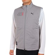 プーマ（PUMA）（メンズ）ゴルフウェア アウター 軽量 保温 快適 モンスター ストレッチ DWR フルジップ ベスト 539381-03