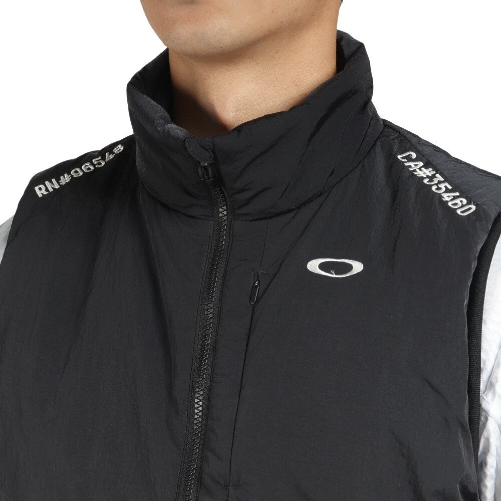 オークリー（OAKLEY）（メンズ）ゴルフウェア アウター 中綿 ベスト 撥水 防風 保温 軽量 フロントファスナー STW INSULATION VEST FOA404684-02E