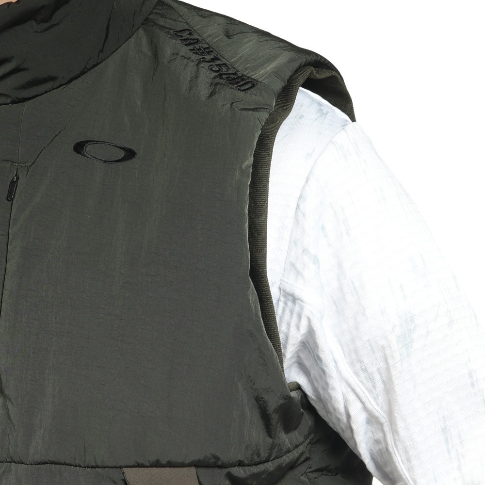 オークリー（OAKLEY）（メンズ）ゴルフウェア アウター 中綿 ベスト 撥水 防風 保温 軽量 フロントファスナー STW INSULATION VEST FOA404684-86L