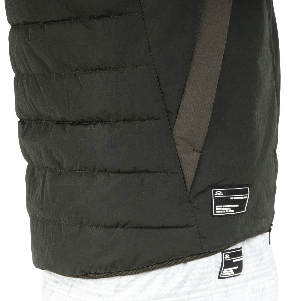 オークリー（OAKLEY）（メンズ）ゴルフウェア アウター 中綿 ベスト 撥水 防風 保温 軽量 フロントファスナー STW INSULATION VEST FOA404684-86L