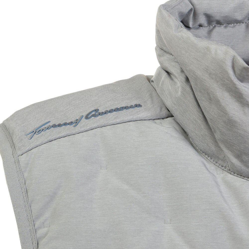 トミーアーマー（Tommy Armour）（メンズ）ゴルフウェア アウター 防寒 防風 軽量 吸湿 発熱 保温 撥水 ムーブダウンベスト TATS22F010037 GRY