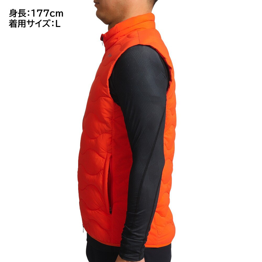 タイトリスト(TITLEIST)(メンズ)ゴルフウェア アウター 防寒 中綿 保温 撥水 防風 軽量 ストレッチ インサレーションベスト TWMV2246OR