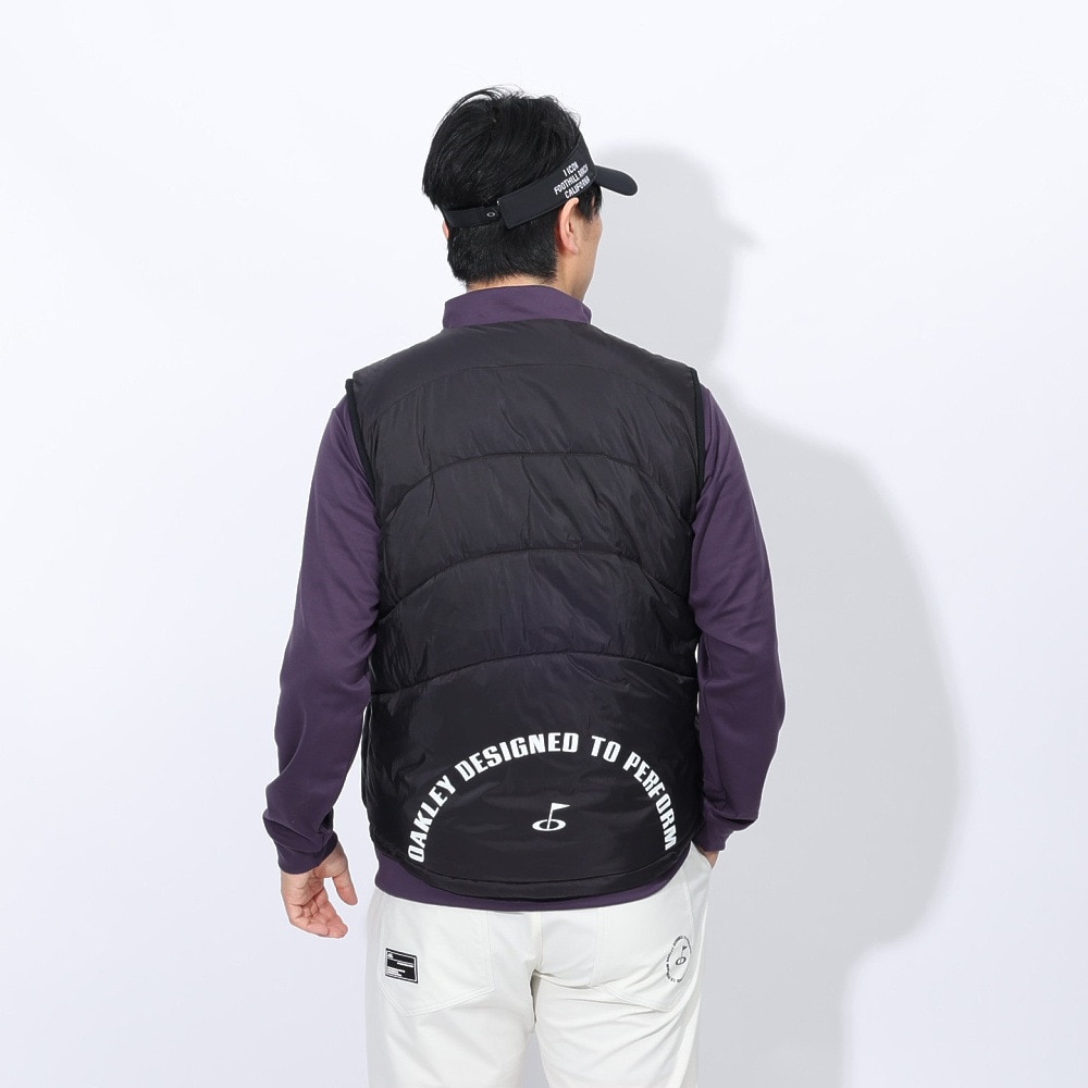オークリー（OAKLEY）（メンズ）ゴルフウェア アウター 保温 STALWART COLLARLESS ベスト FOA407334-02E