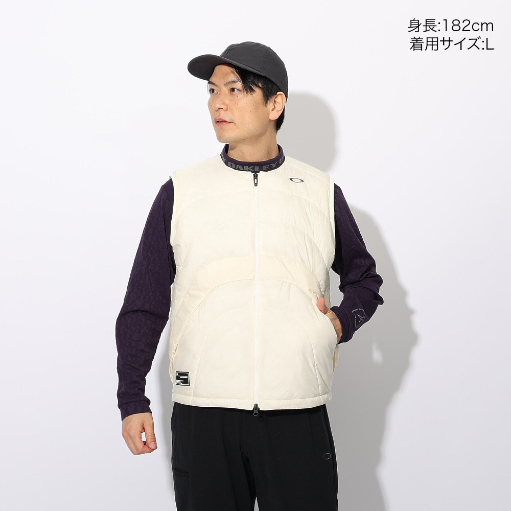 オークリー（OAKLEY）（メンズ）ゴルフウェア アウター 保温 STALWART COLLARLESS ベスト FOA407334-10R