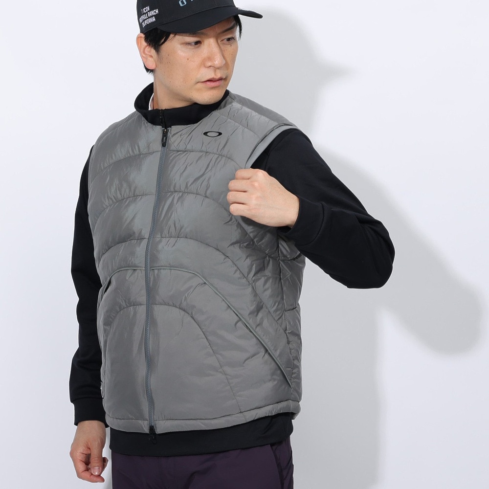 オークリー（OAKLEY）（メンズ）ゴルフウェア アウター 保温 STALWART COLLARLESS ベスト FOA407334-23Q