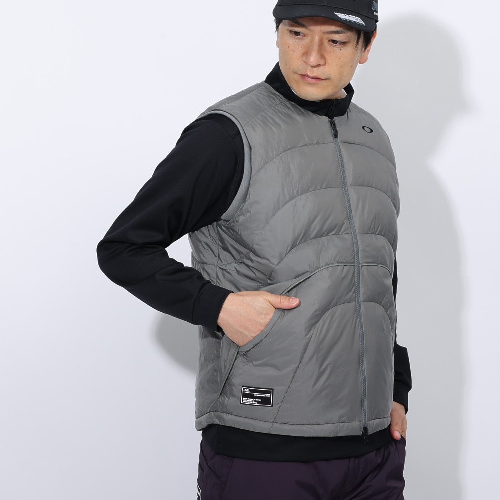 オークリー（OAKLEY）（メンズ）ゴルフウェア アウター 保温 STALWART COLLARLESS ベスト FOA407334-23Q