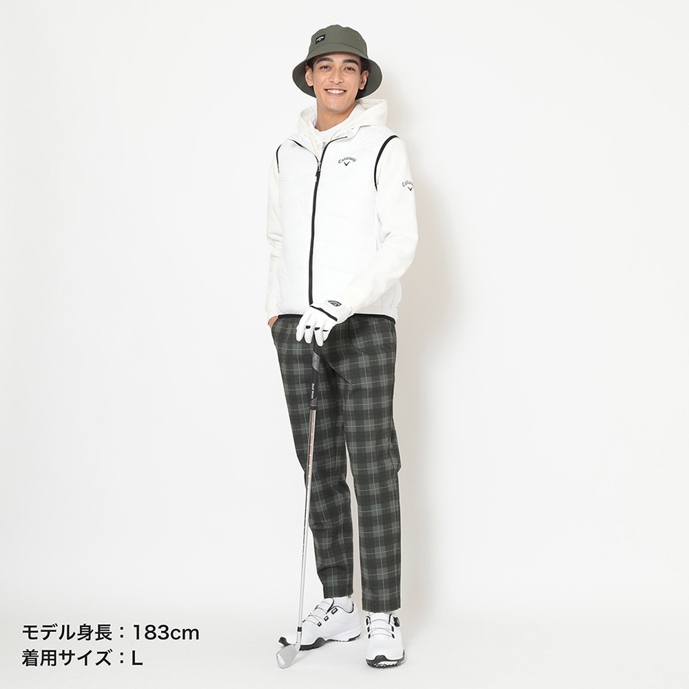 キャロウェイ（CALLAWAY）（メンズ）ゴルフウェア スターストレッチフルジップ中綿ベスト C25216103-1030