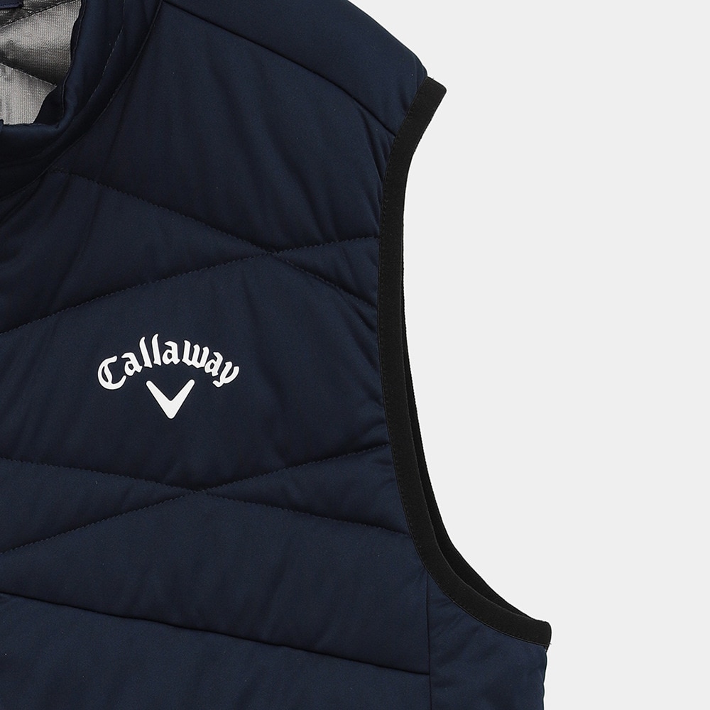 キャロウェイ（CALLAWAY）（メンズ）ゴルフウェア スターストレッチフルジップ中綿ベスト C25216103-1120