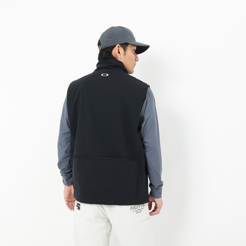 オークリー（OAKLEY）（メンズ）ゴルフウェア 防風 撥水 STALWART LIGHT プルオーバー ベスト FOA408444-02E