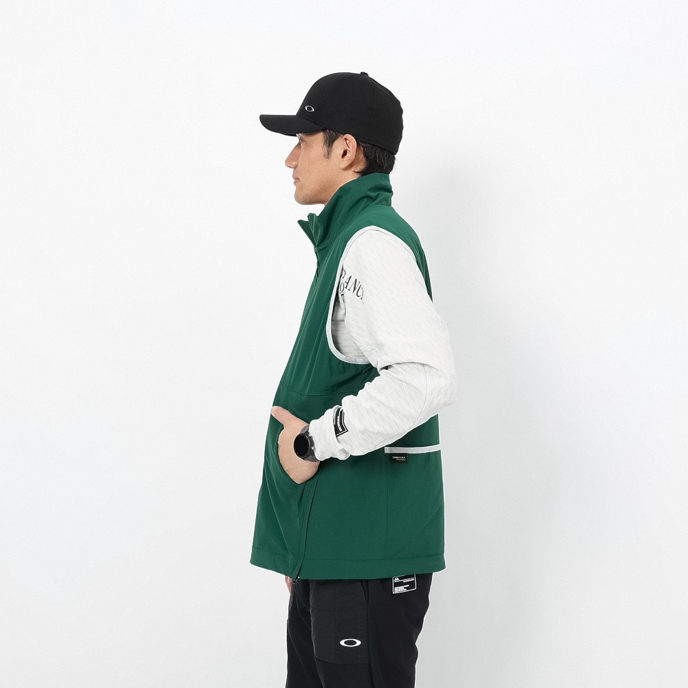 オークリー（OAKLEY）（メンズ）ゴルフウェア 防風 撥水 STALWART LIGHT プルオーバー ベスト FOA408444-7TG