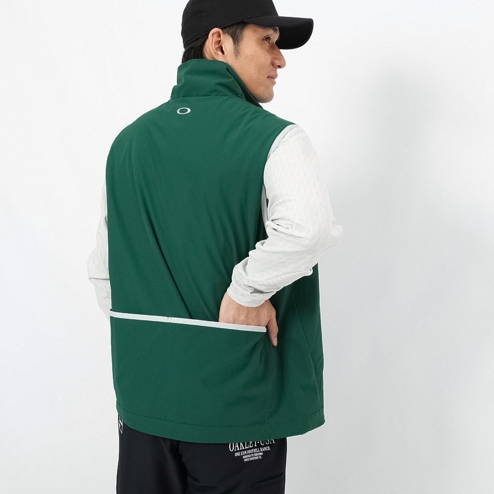 オークリー（OAKLEY）（メンズ）ゴルフウェア 防風 撥水 STALWART LIGHT プルオーバー ベスト FOA408444-7TG