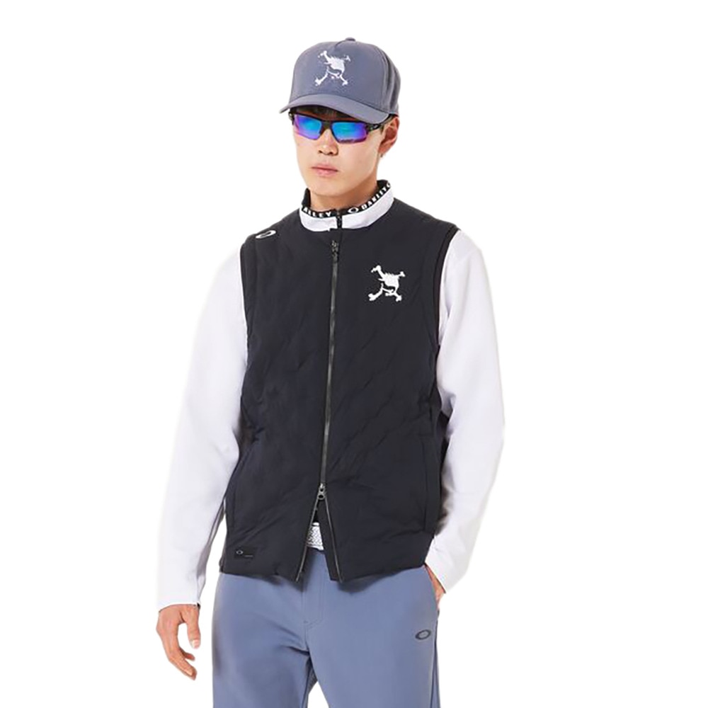 オークリー（OAKLEY）（メンズ）ゴルフウェア SKULL TUBULAR PUFF ベスト FOA408236-02E