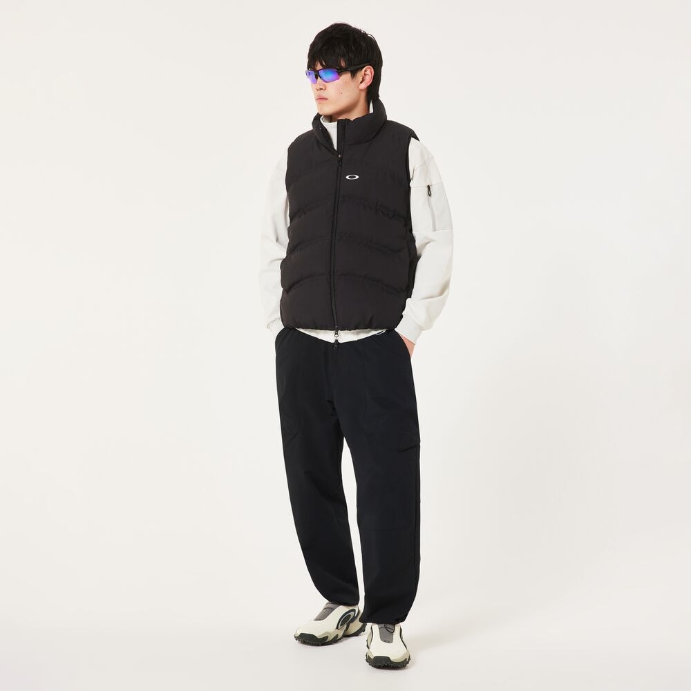 【極美品】 オークリー ゴルフウェア 中綿 上下 ジャケット ベスト パンツ オークリー（OAKLEY）（メンズ）ゴルフウェア 防寒 FORCEFUL PADDED
