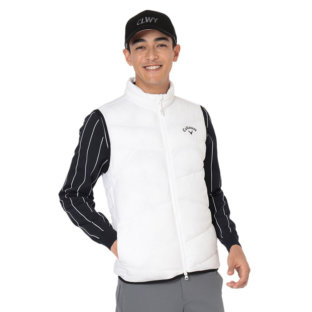 Callaway ゴルフ 中綿ベスト ホワイト LL Callaway ゴルフ 中綿ベスト ホワイト LL Callaway（キャロウェイ