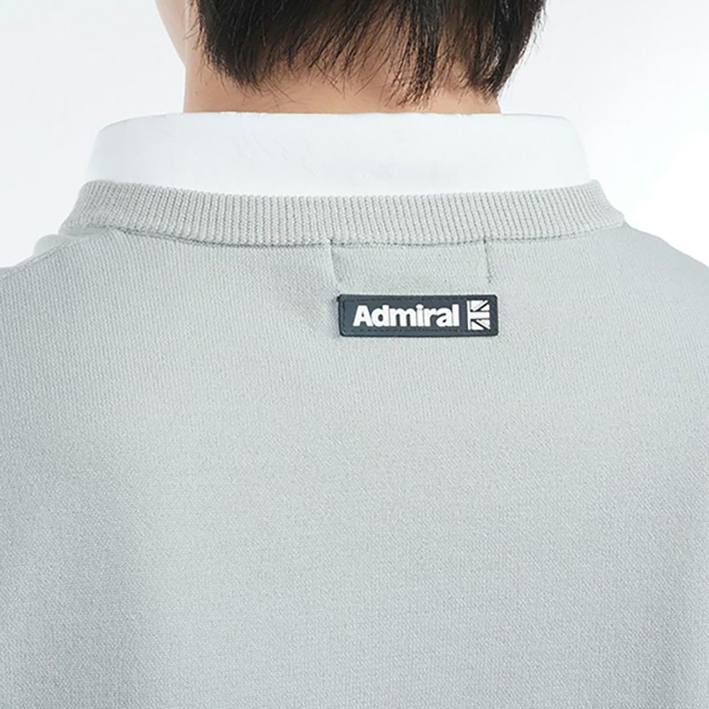 アドミラル ゴルフ（Admiral GOLF）（メンズ）ゴルフウェア ポリエステル ニットベスト ADMA512-LGRY