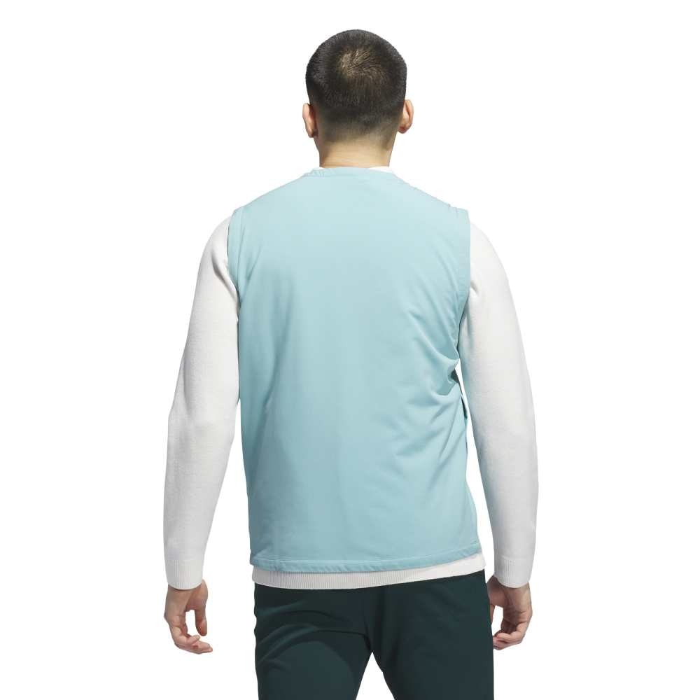 アディダス（adidas）（メンズ）ゴルフウェア ライトパテッドベスト JVU71-JL7883 MGRN