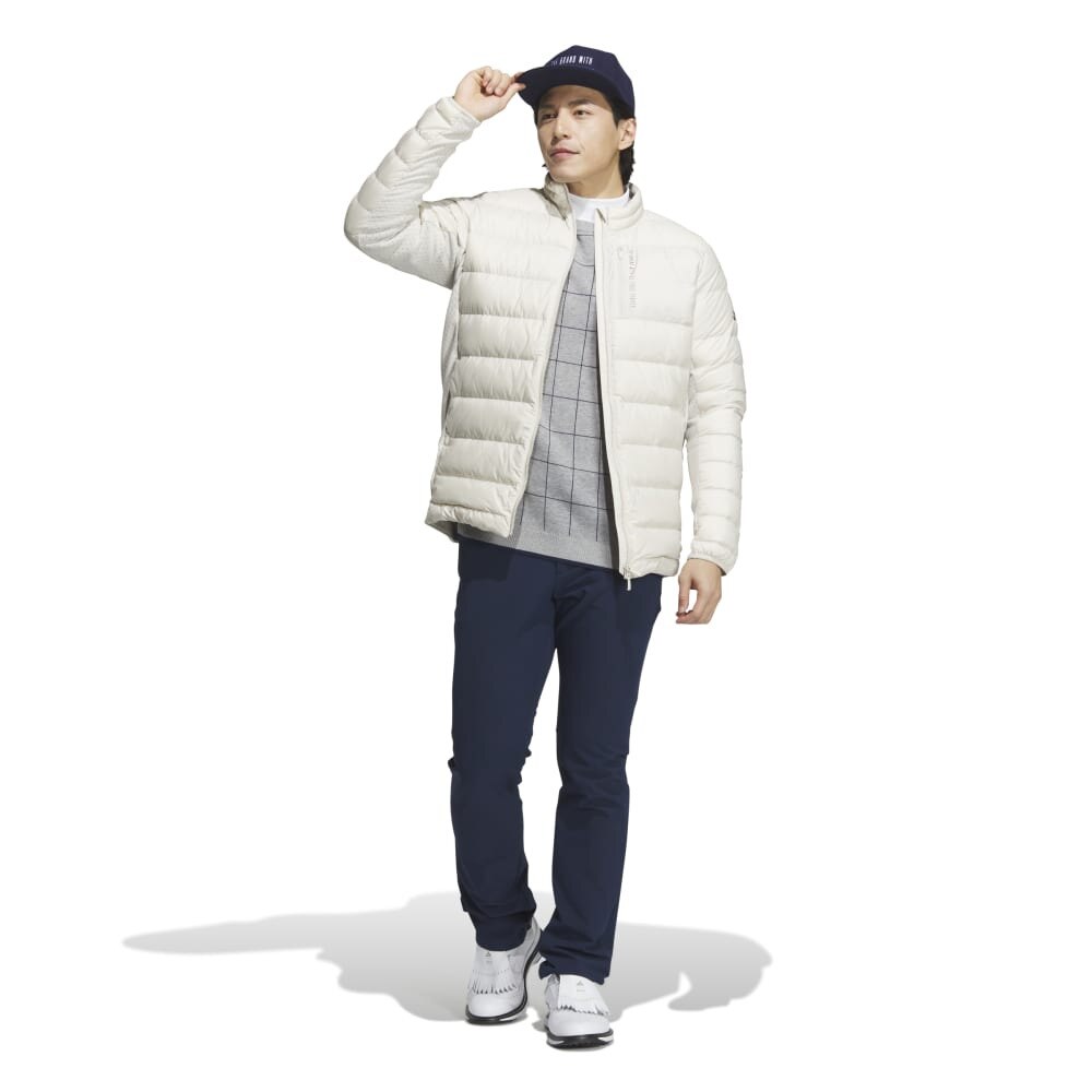アディダス（adidas）（メンズ）ゴルフウェア アウター 防風 WIND.RDY CP フルジップダウンジャケット JTY62-IM6467 ALM
