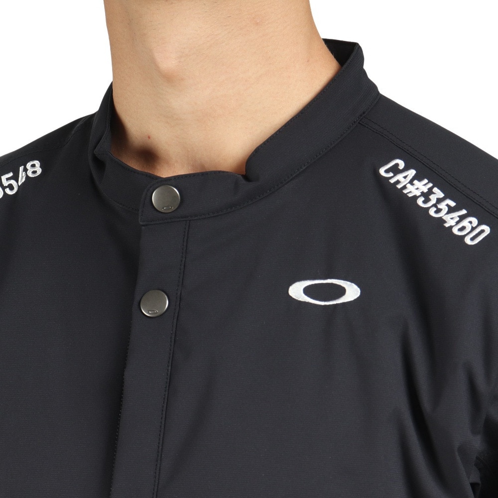 オークリー（OAKLEY）（メンズ）ゴルフウェア アウター 長袖 撥水 防風 保温 ストレッチ ドライ 快適 STW WIND JACKET FOA404680-02E★★★