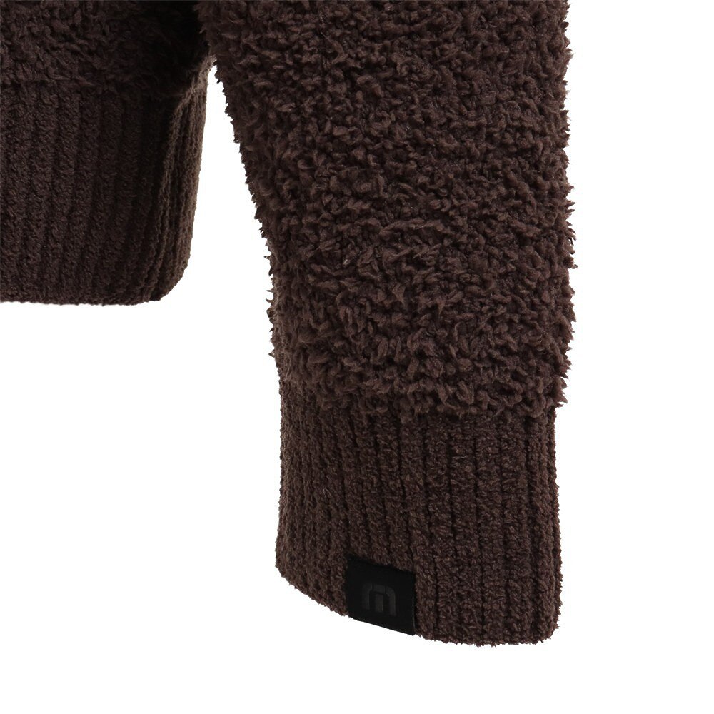 トラヴィスマシュー(Travis Mathew)(メンズ)ゴルフウェア アウター 防寒 保温 フルジップ パイルフーディー 7AG055 M 2BRN 22FH