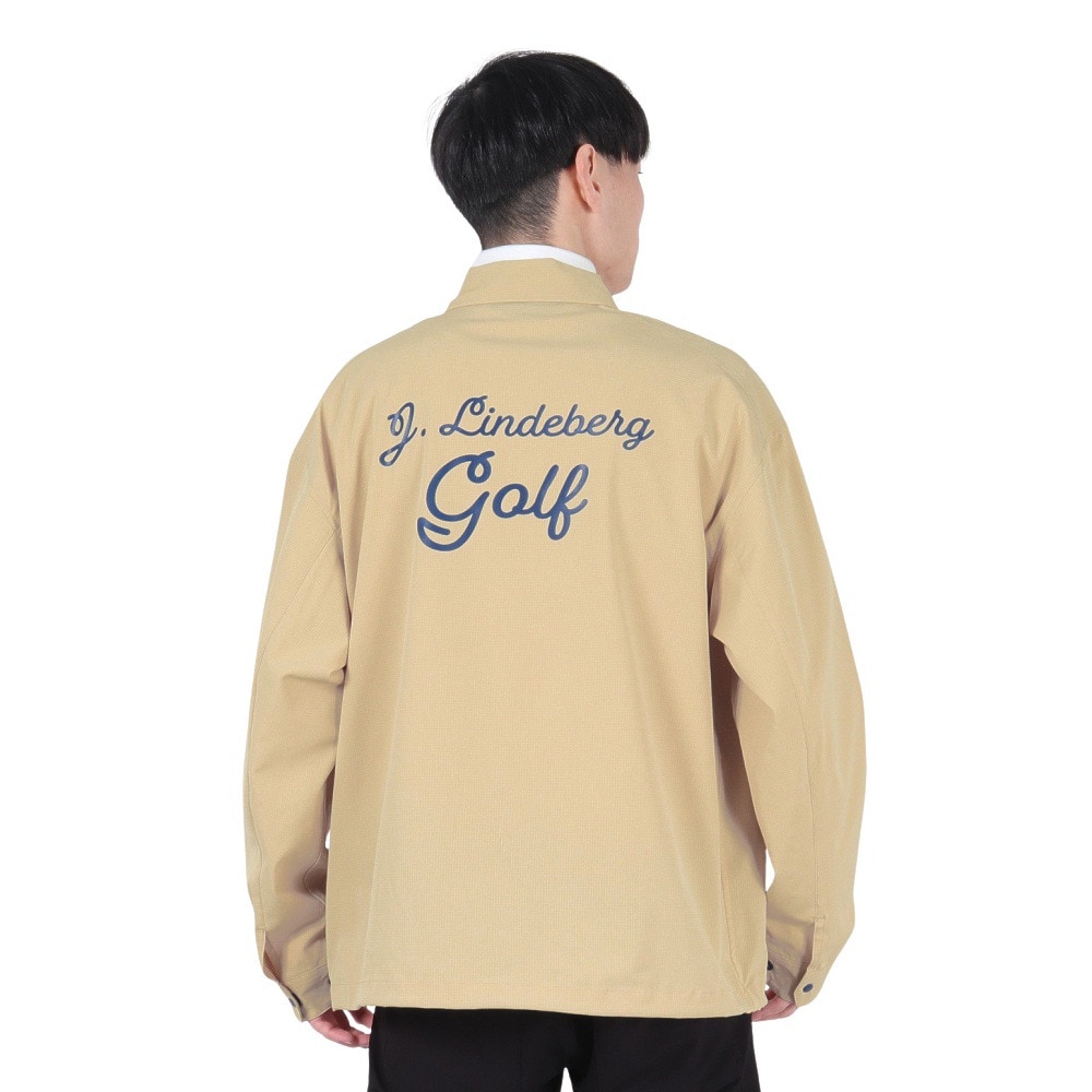 J.LINDEBERG（メンズ）ゴルフウェア アウター 軽量 速乾 オーバーシャツアウター071-51319-052