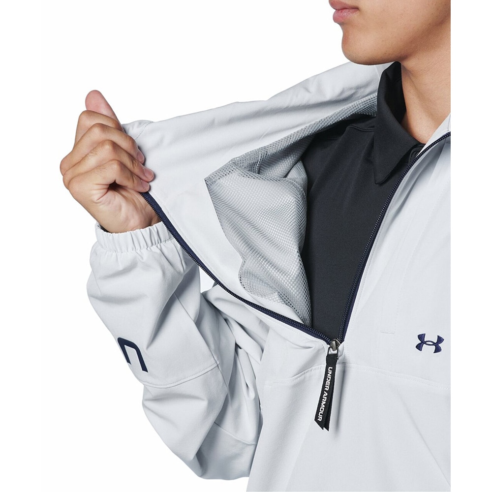アンダーアーマー（UNDER ARMOUR）（メンズ）ゴルフウェア アウター 撥水 フード付き DriveAnorakジャケット 1388319 014