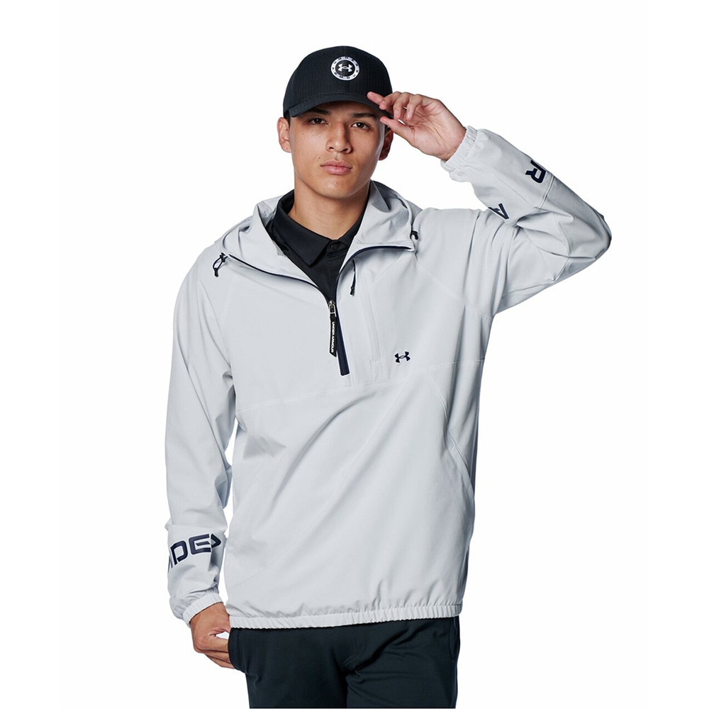 アンダーアーマー（UNDER ARMOUR）（メンズ）ゴルフウェア アウター 撥水 フード付き DriveAnorakジャケット 1388319 014