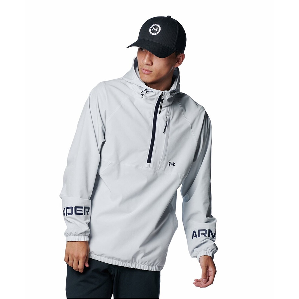 アンダーアーマー（UNDER ARMOUR）（メンズ）ゴルフウェア アウター 撥水 フード付き DriveAnorakジャケット 1388319 014
