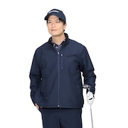 (メンズ)ゴルフウェア アウター 撥水 裏メッシュ 起毛 フルジップアウター X24AW02T