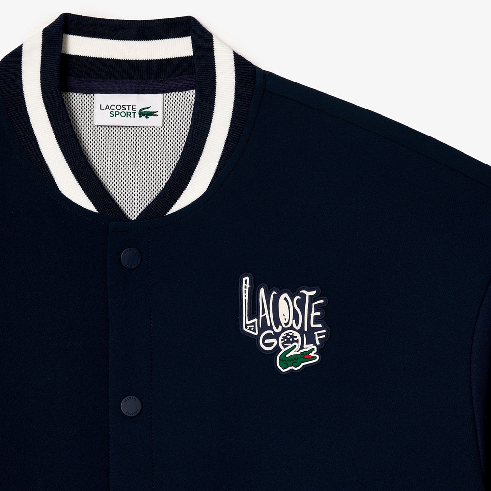 ラコステ LACOSTE バーシティゴルフジャケット（ワイン） -ファッション通販 FASHION WALKER