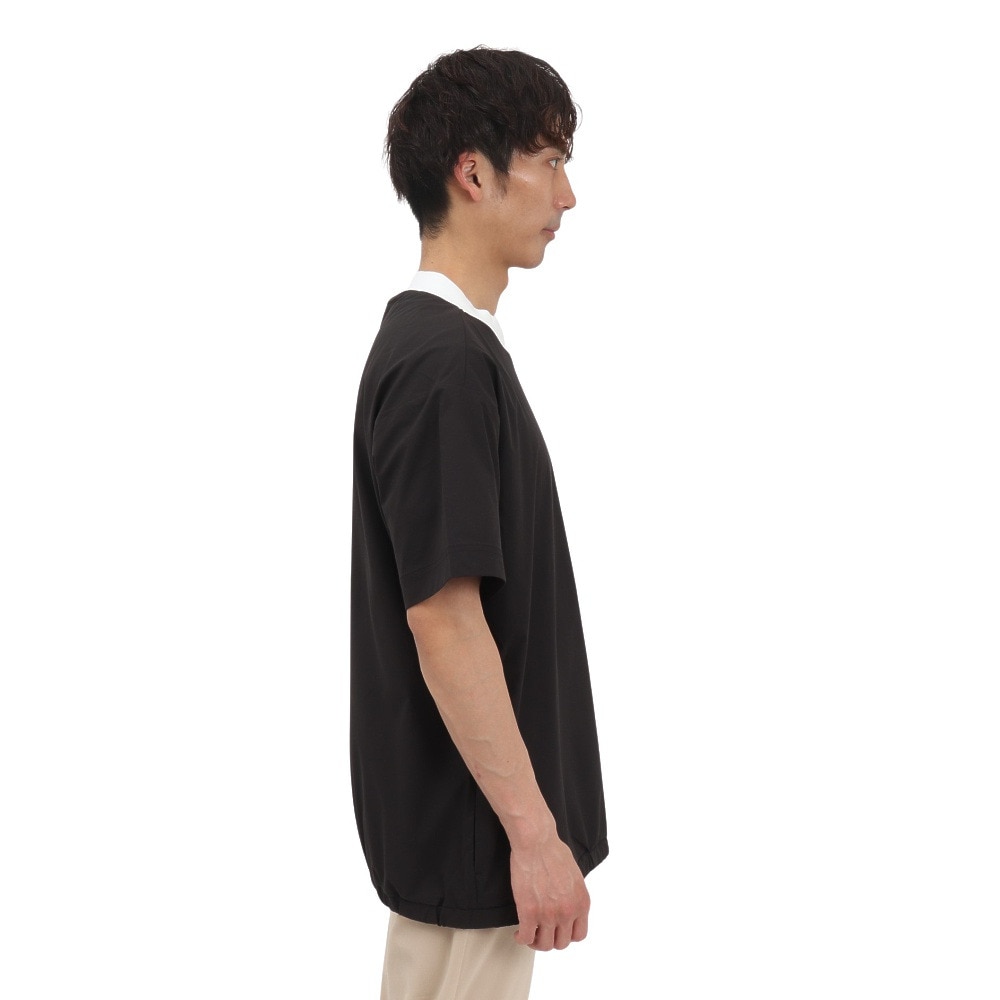 プーマ（PUMA）（メンズ）ゴルフウェア アウター 半袖 ウーブン ピステシャツ 635497-01