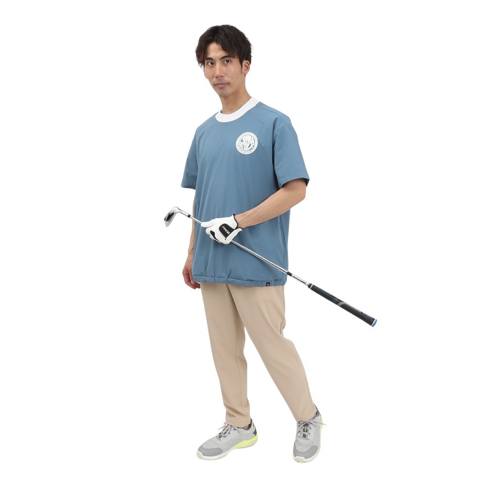 プーマ（PUMA）（メンズ）ゴルフウェア アウター 半袖 ウーブン ピステシャツ 635497-03