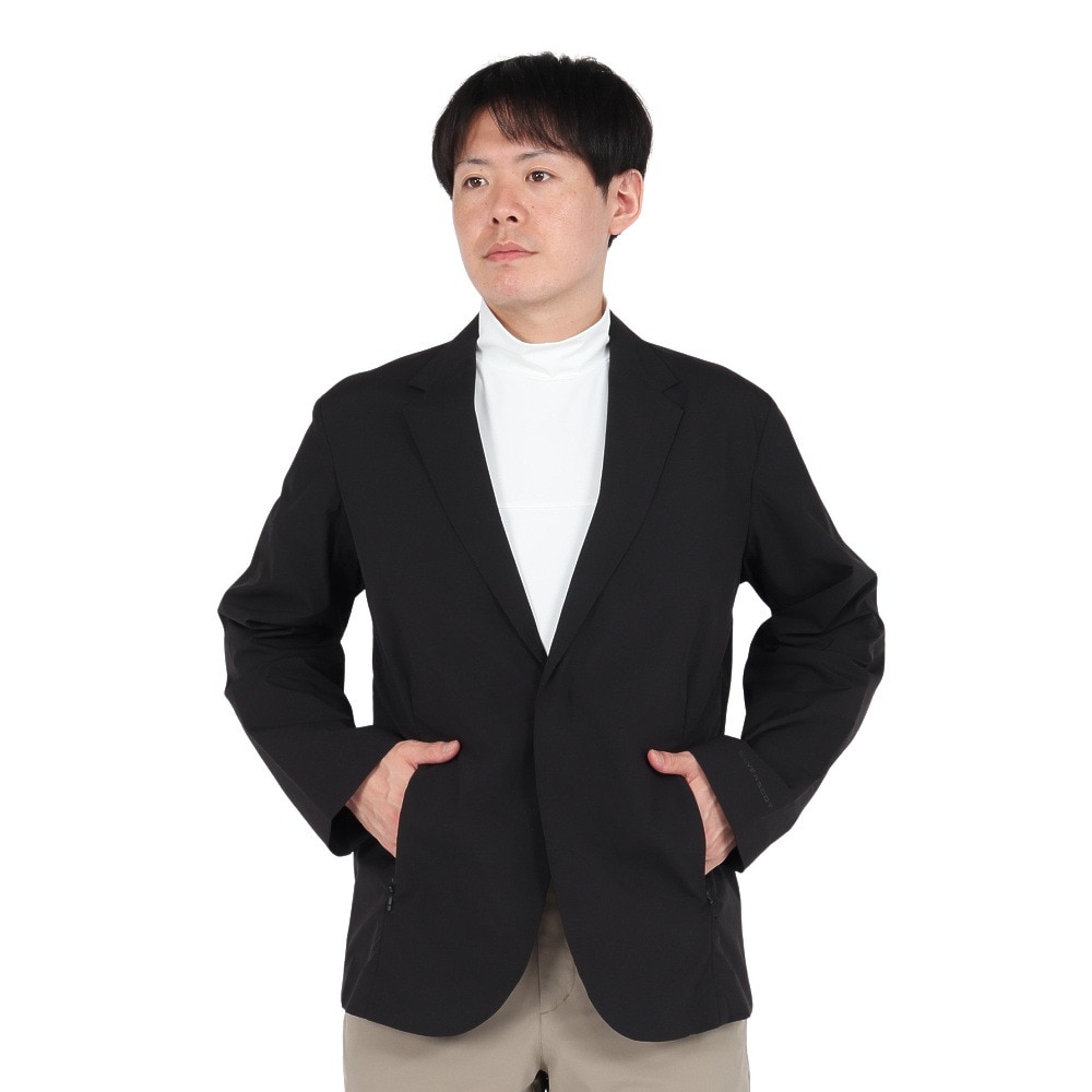 シルバースコット845（SILVERSCOTT845）（メンズ）ゴルフウェア RELAXED TAILORED ジャケット SS25SSJ008 BLK