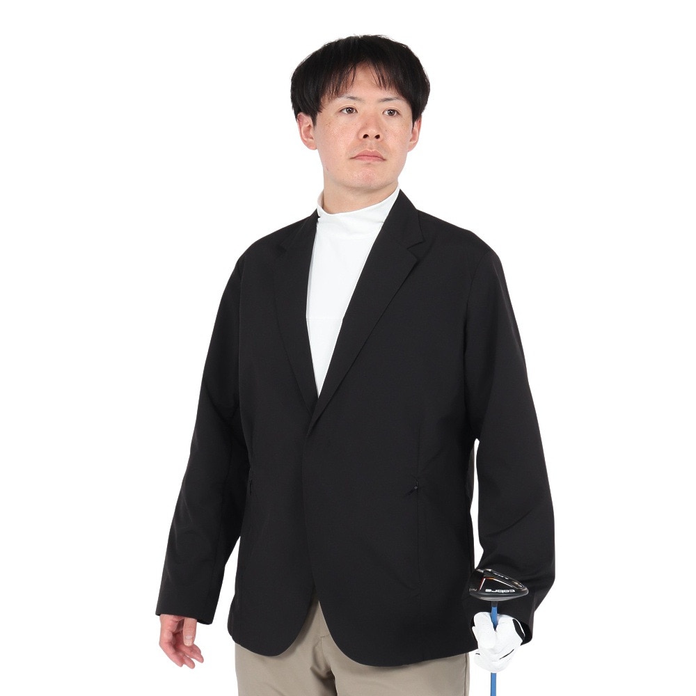 シルバースコット845（SILVERSCOTT845）（メンズ）ゴルフウェア RELAXED TAILORED ジャケット SS25SSJ008 BLK