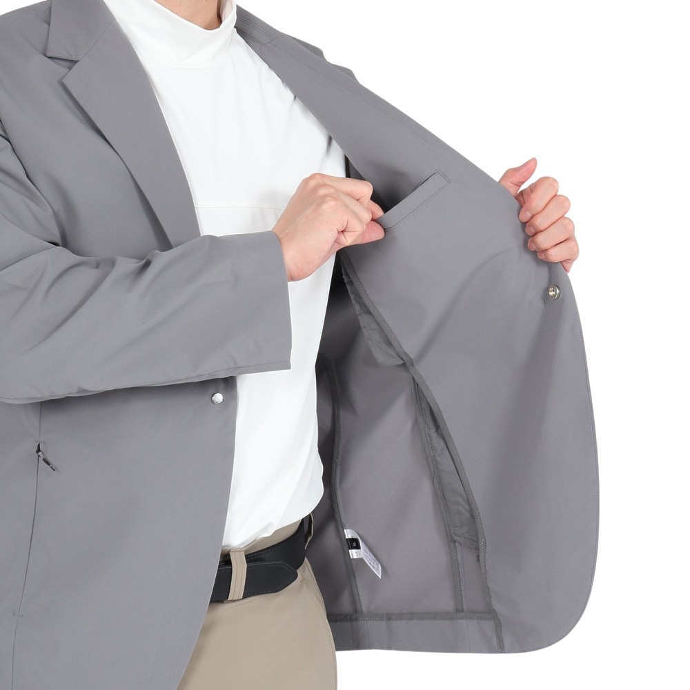 シルバースコット845（SILVERSCOTT845）（メンズ）ゴルフウェア アウター 撥水 RELAXED TAILORED ジャケット SS25SSJ008 GRY