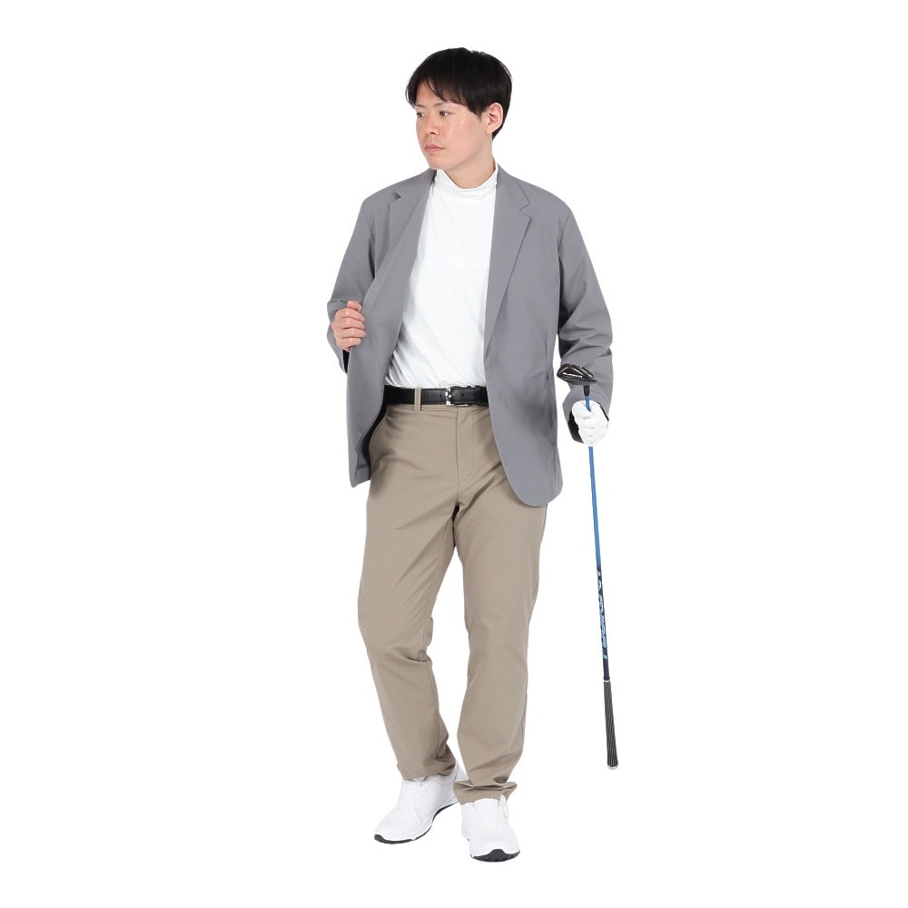 シルバースコット845（SILVERSCOTT845）（メンズ）ゴルフウェア アウター 撥水 RELAXED TAILORED ジャケット SS25SSJ008 GRY