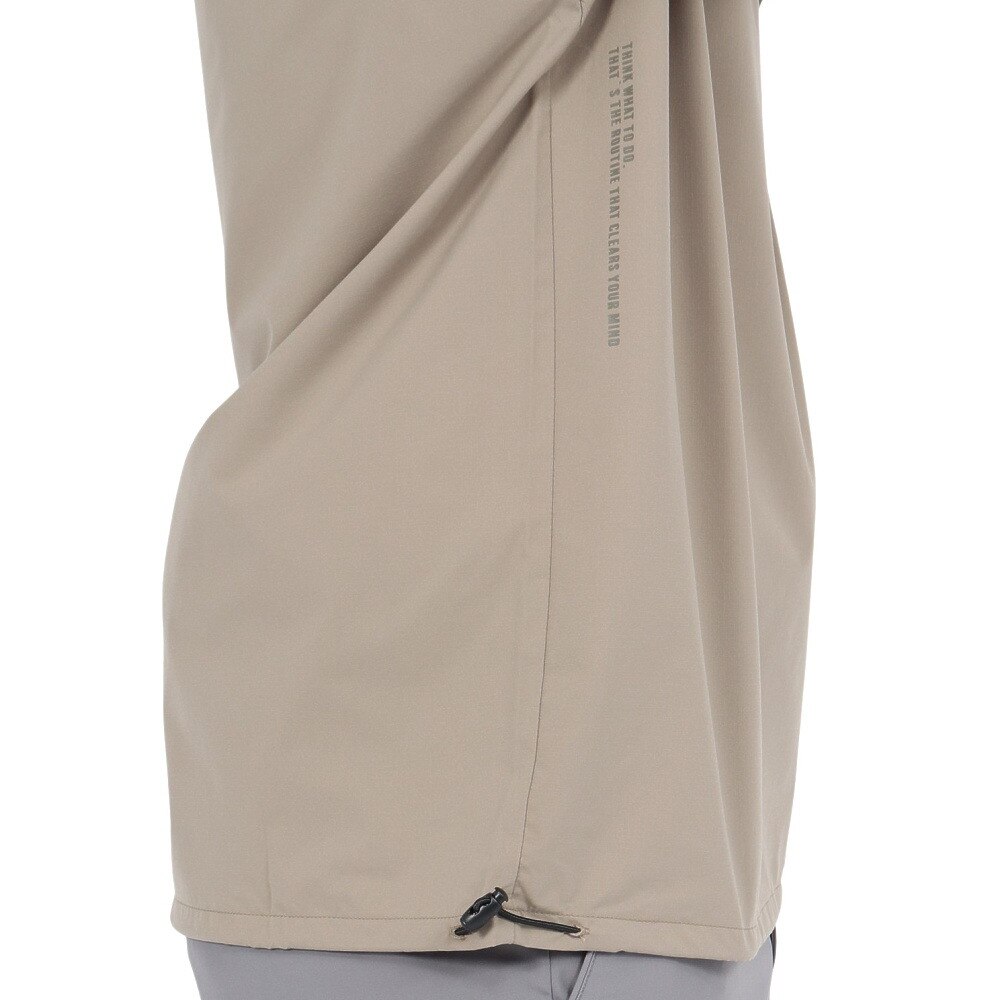 シルバースコット845（SILVERSCOTT845）（メンズ）ゴルフウェア WOVEN ハーフジップ プルオーバー SS25SST004 BEG