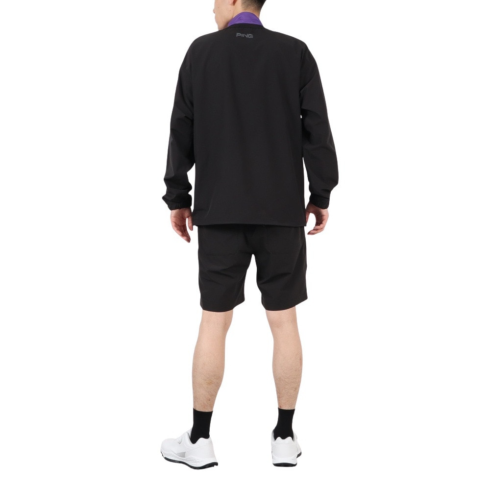 ピン（PING）（メンズ）ゴルフウェア スニードジャック×ショートパンツ 上下セット 621-5220802-010