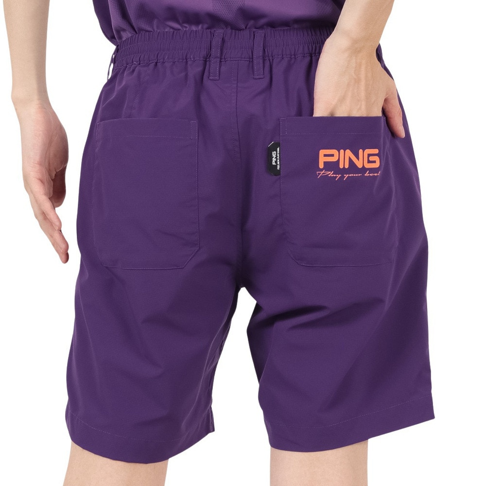 ピン（PING）（メンズ）ゴルフウェア スニードジャック×ショートパンツ 上下セット 621-5220802-080