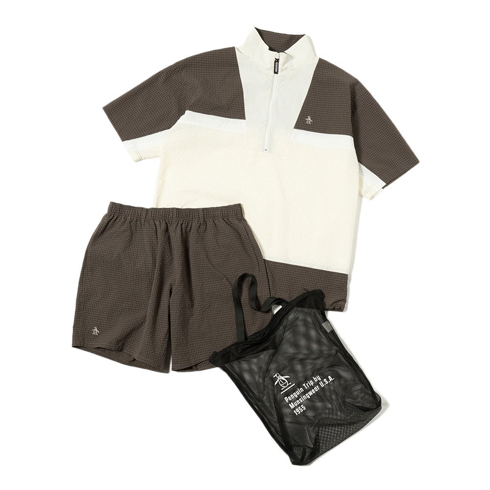 マンシングウエア（MUNSINGWEAR）（メンズ）ゴルフウェア ショート