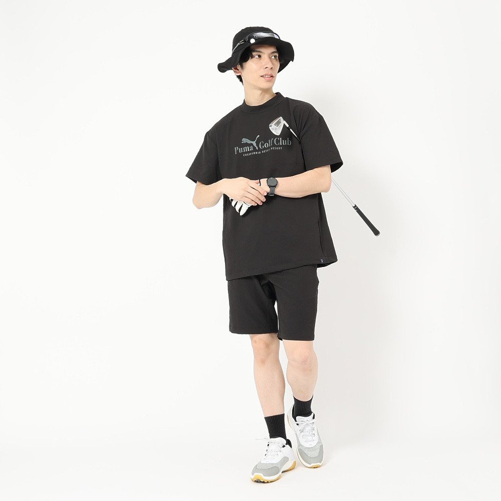 プーマ（PUMA）（メンズ）ゴルフウェア 半袖 アウター ウーブンピステ