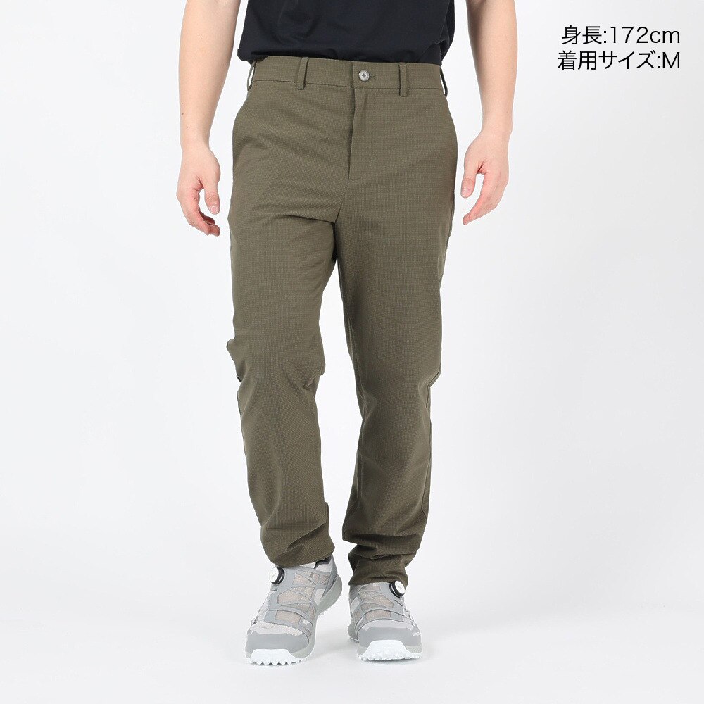 ハーレー（HURLEY）（メンズ）ゴルフウェア 通気性 ストレッチ メッシュ 軽量 通気性 PHANTOM VENT ロングパンツ  MPT2200001-OLV ゴルフ用品はヴィクトリアゴルフ