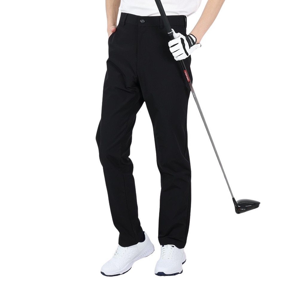 ハ レ ゴルフウェア 軽量 耐久性 通年 STRETCH WOVEN ロングパンツ MPT2200002-BLK ＬＬ 90 ゴルフ画像