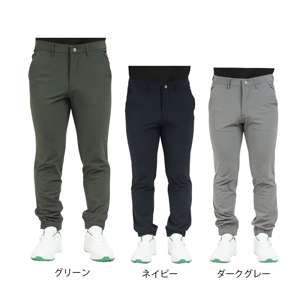 トミーアーマー（Tommy Armour）（メンズ）ゴルフウェア 撥水 雨 ストレッチジョガーパンツ TATV22S022770 GRN
